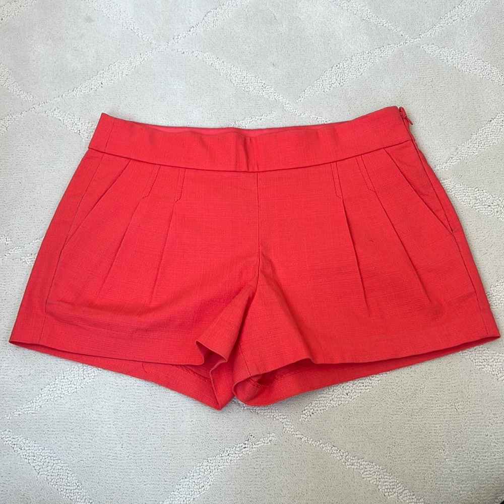 J. Crew coral shorts